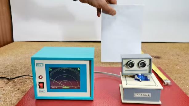 【Arduino 动手做】DIY 超声波声纳 - TFT 显示屏上的雷达图4