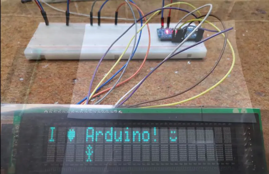 【Arduino 动手做】在 VFD 显示屏上 DIY 音频频谱分析仪图3