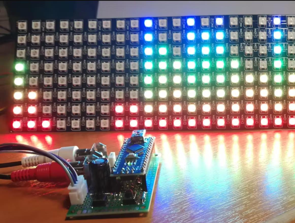 【Arduino 动手做】比FFT快4倍的FHT音频频谱可视化工具图1