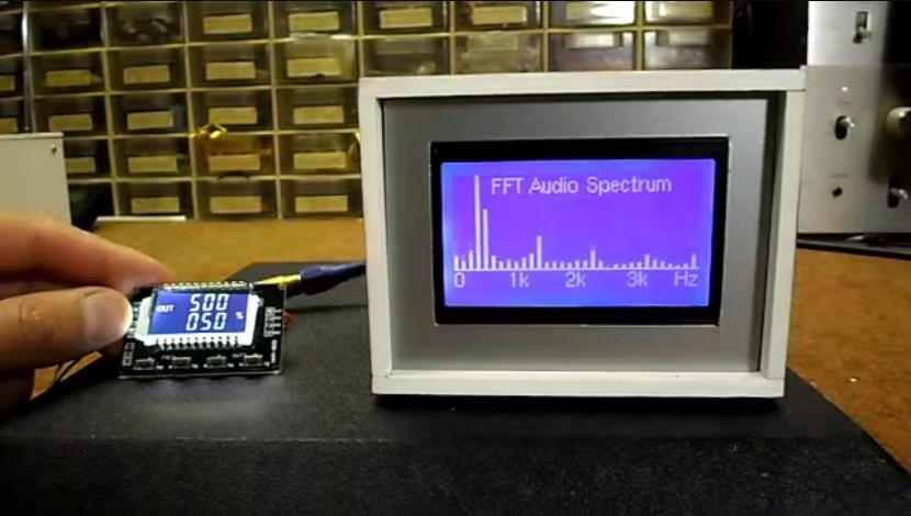 【Arduino 动手做】DIY 傅里叶 FFT 音频频谱分析仪图3
