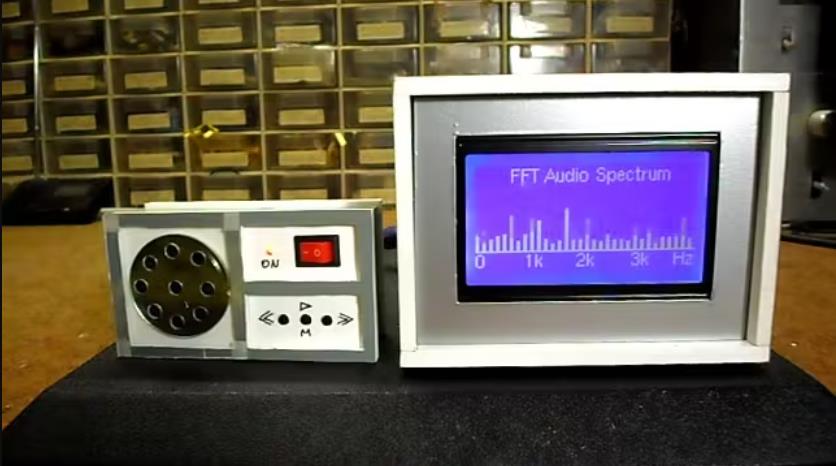 【Arduino 动手做】DIY 傅里叶 FFT 音频频谱分析仪图3