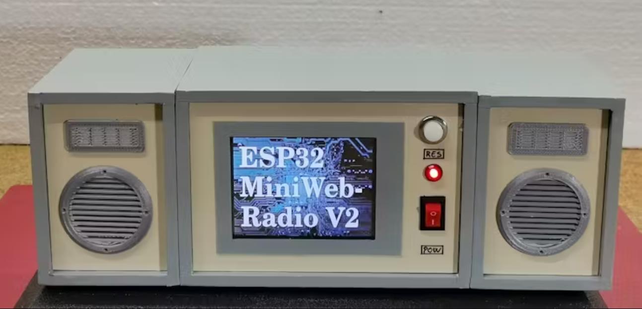 【Arduino 动手做】ESP32 网络收音机、MP3 播放器和闹钟图10