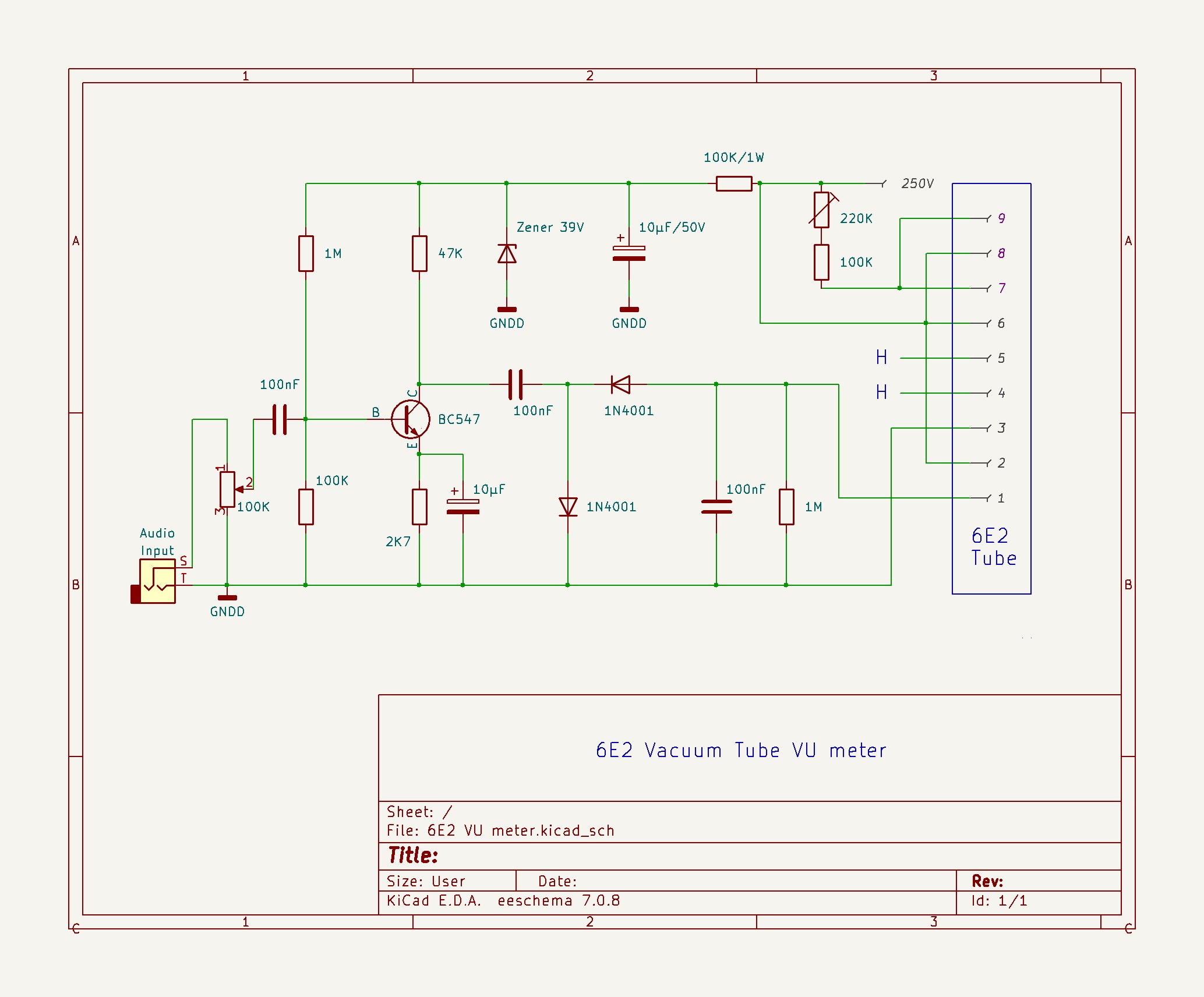 【Arduino 动手做】如何制作 EM84 （6E2） 真空管立体 VU 表图8