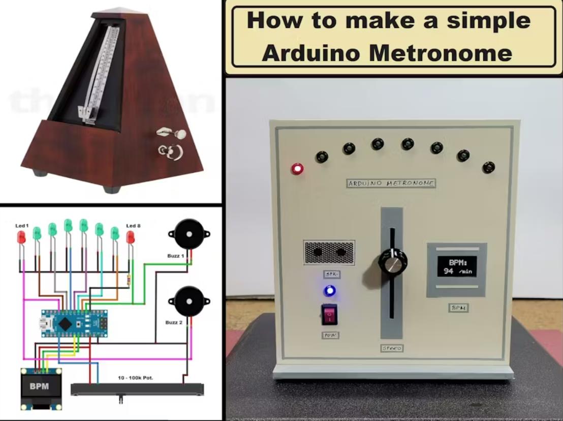 【Arduino 动手做】DIY 简单的 Arduino 节拍器图1
