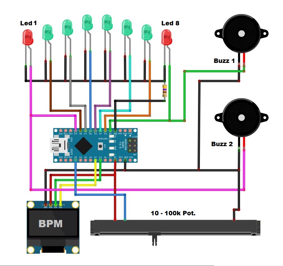 【Arduino 动手做】DIY 简单的 Arduino 节拍器图6