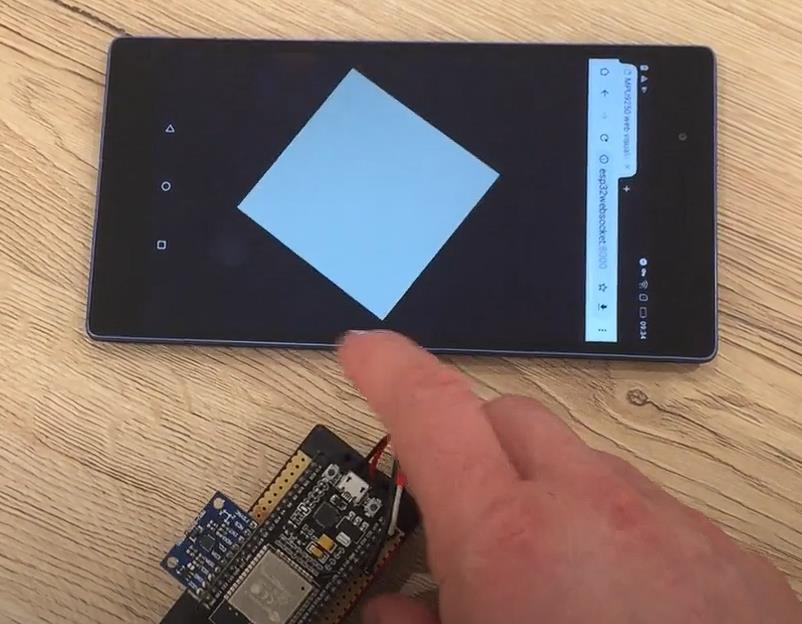 【Arduino 动手做】ESP32 + MPU9250:3D 方向可视化图4