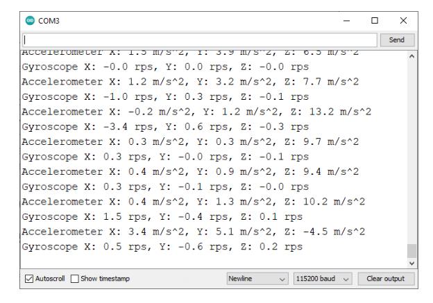 【Arduino 动手做】SEP32获取MPU-6050陀螺加速度和温度数值图7