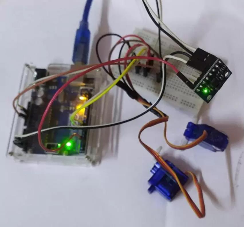 【Arduino 动手做】使用 Arduino 和 MPU 6050 的云台支架图1