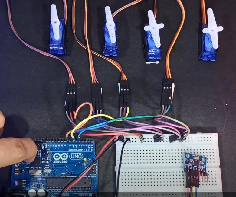 【Arduino 动手做】Arduino MPU6050传感器控制伺服电机图2