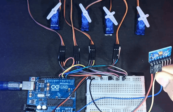 【Arduino 动手做】Arduino MPU6050传感器控制伺服电机图1