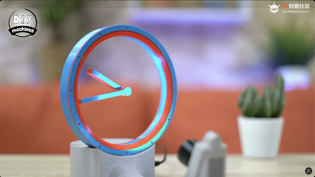 制作一个3D打印的空心影子时钟图1