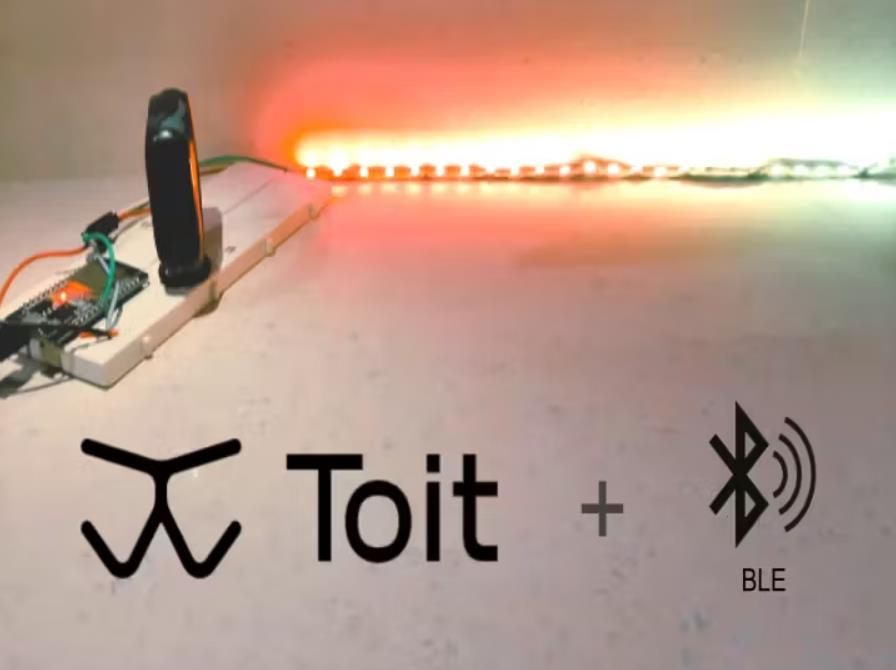 【Arduino 动手做】ESP32 和 Toit 的带 BLE 设备的 LED 灯条封面1