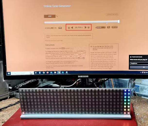 【Arduino 动手做】8x32 矩阵上的Arduino FFT音频频谱分析仪图3