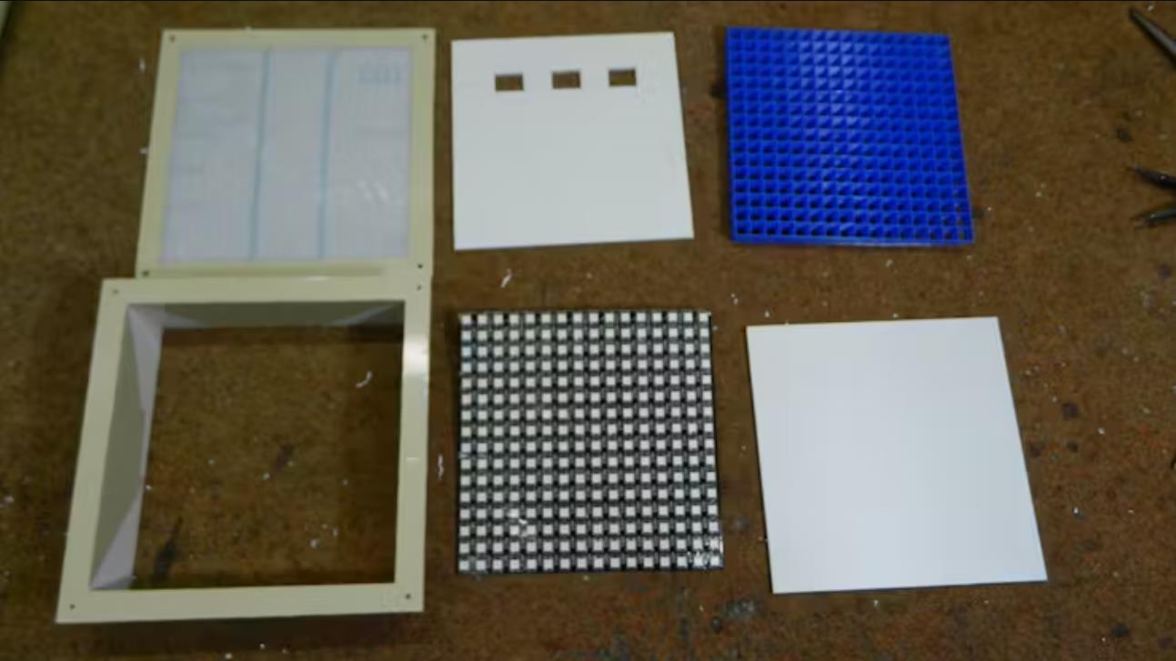 【Arduino 动手做】DIY 简单 FFT 频谱分析仪 16x16 LED 矩阵图3