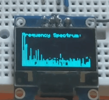 【Arduino 动手做】ESP32显示FFT波以识别音素、音符、节奏图2