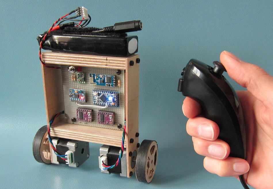 【Arduino 动手做】YABR:一款使用步进电机的自平衡机器人图4