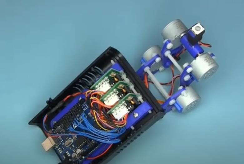 【Arduino 动手做】基于 Arduino 的 28BYJ-48 升降机械臂图8