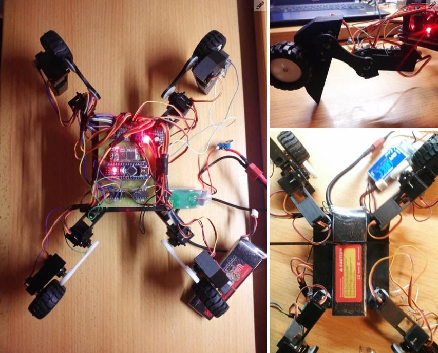 【Arduino 动手做】Spiderbot：3D 打印的“变形金刚”机器人图10