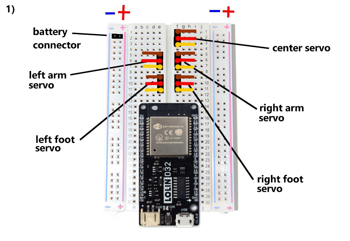 【Arduino 动手做】 3D 打印拳击圣诞老人双足机器人图10
