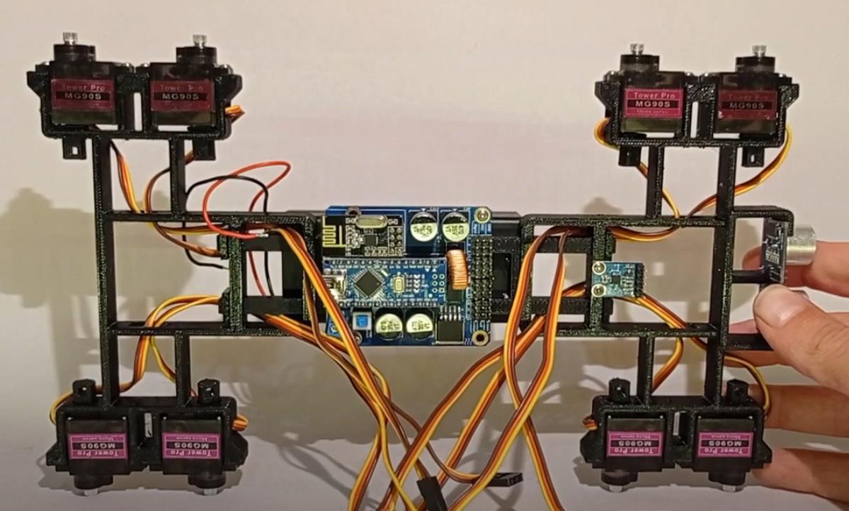 【Arduino 动手做】3D 打印的自主 Sprint 四足机器人图8