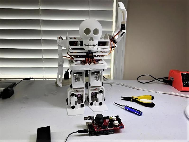 【Arduino 动手做】人形机器人 BONES图9