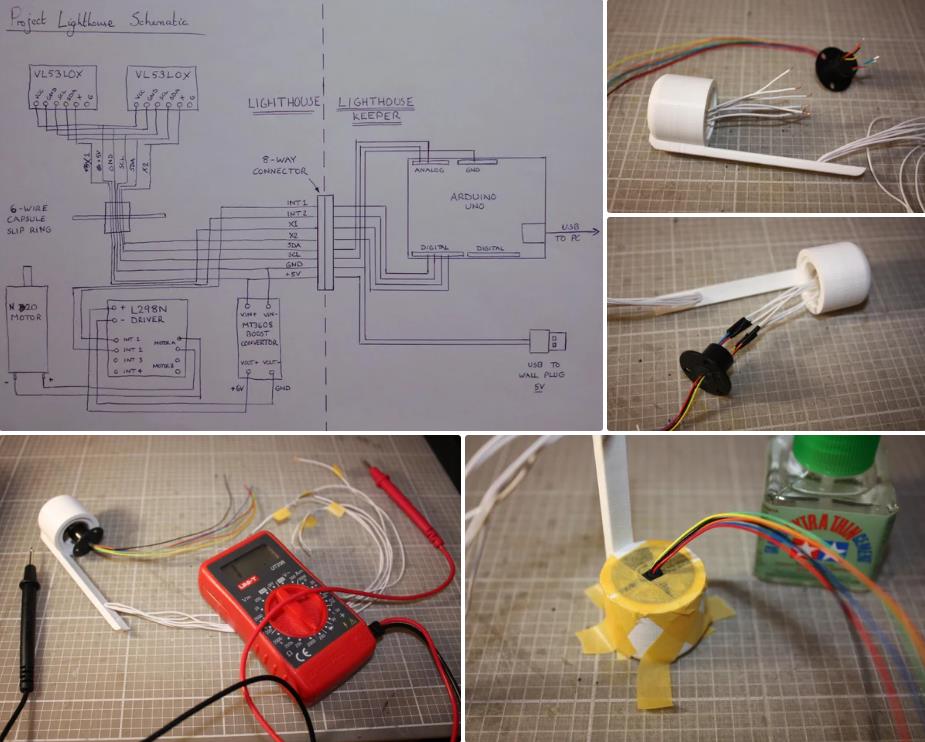 【Arduino 动手做】项目灯塔 - 360° 迷你 Arduino 激光雷达图6