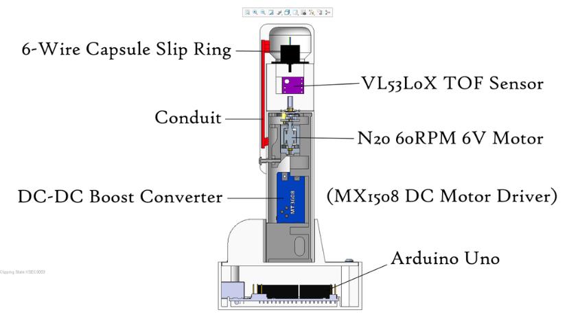 【Arduino 动手做】项目灯塔 - 360° 迷你 Arduino 激光雷达图3