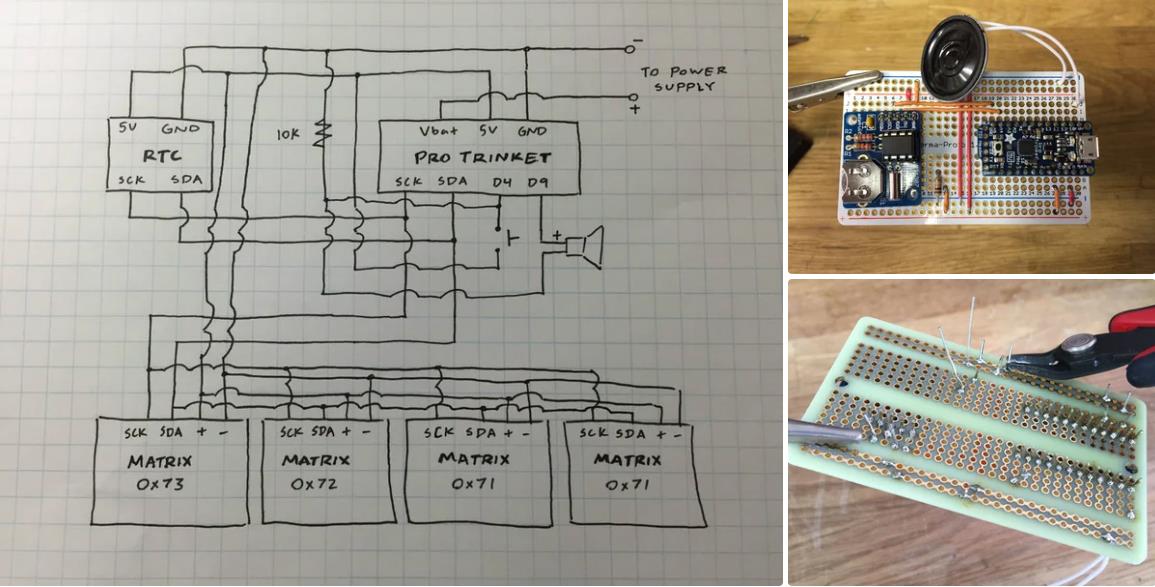 【Arduino 动手做】Space Invaders：太空侵略者动画时钟图6