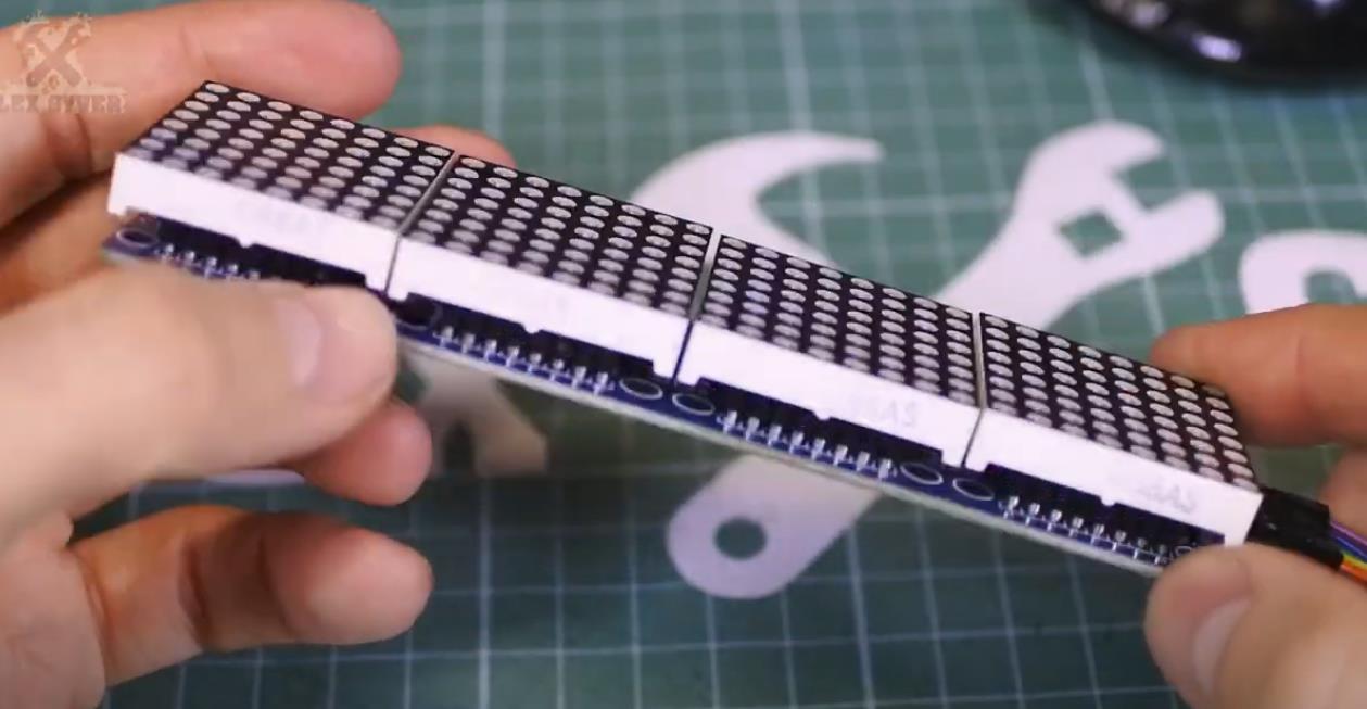 【Arduino 动手做】MAX7219 图形音频频谱分析仪图3
