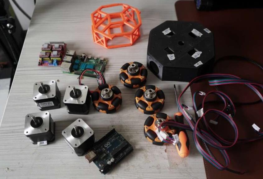 【Arduino 动手做】SLIDE全向轮机器人平台图3