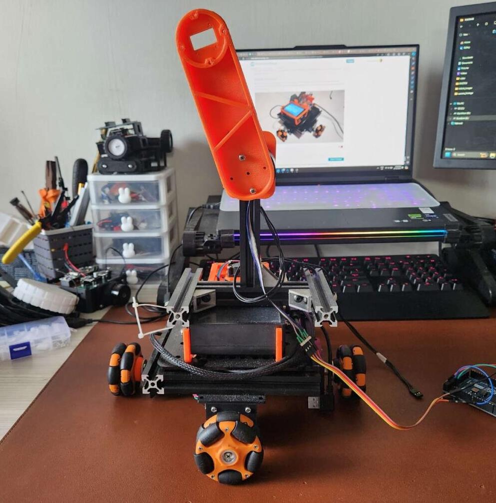 【Arduino 动手做】SLIDE全向轮机器人平台图8