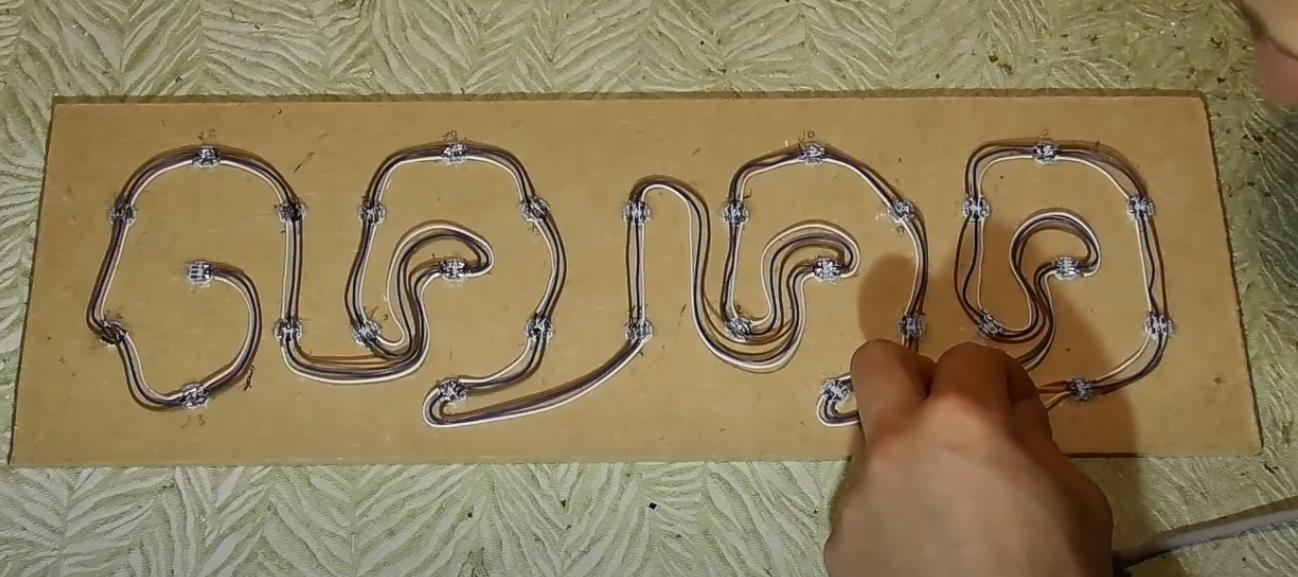 【Arduino 动手做】3D打印的 7 段数字大时钟图3