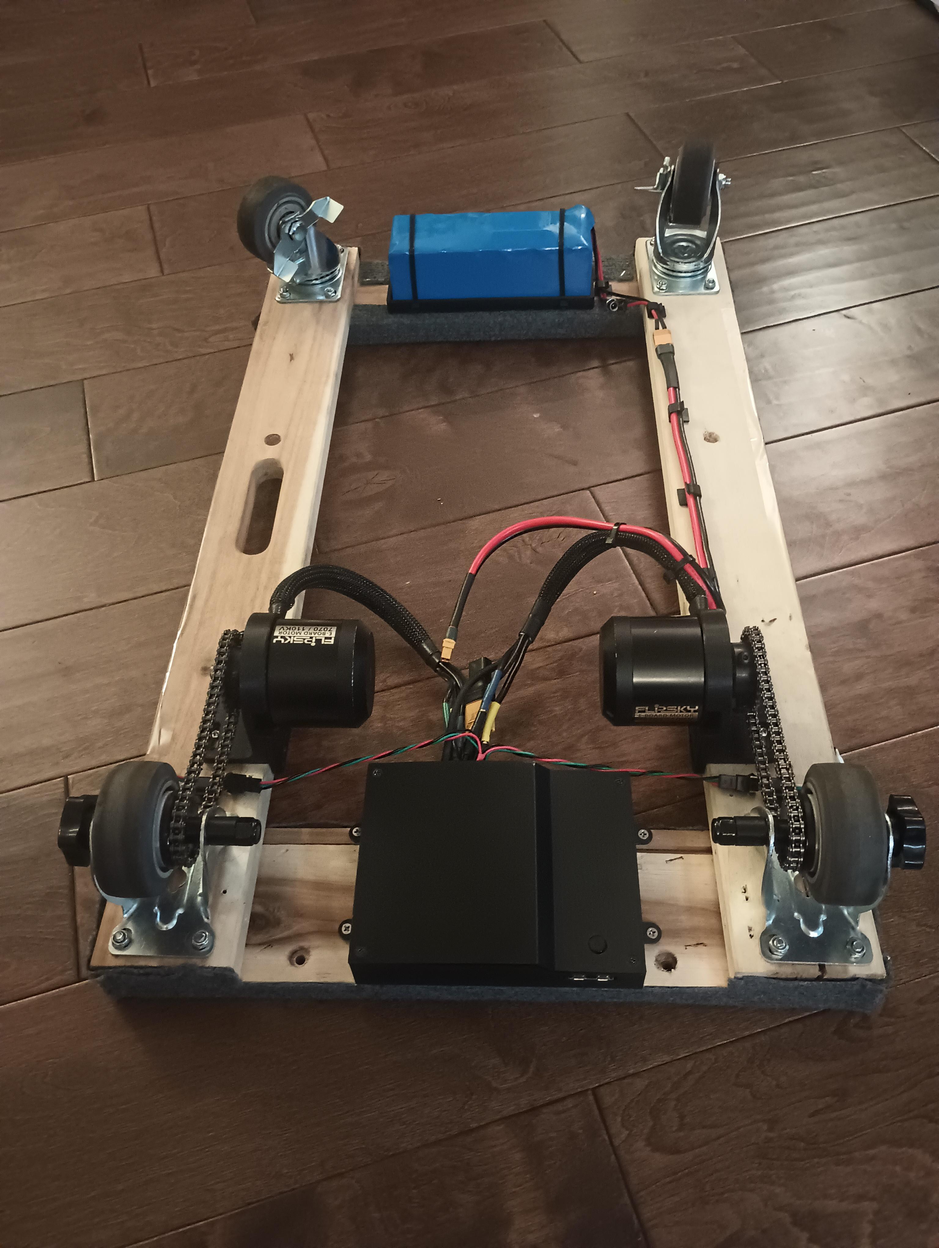 【Arduino 动手做】采用 ESP32-S3 的四轮电动家具拖车图10