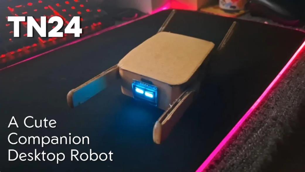 【Arduino 动手做】TN24，您迷人且可定制的桌面伴侣机器人图2