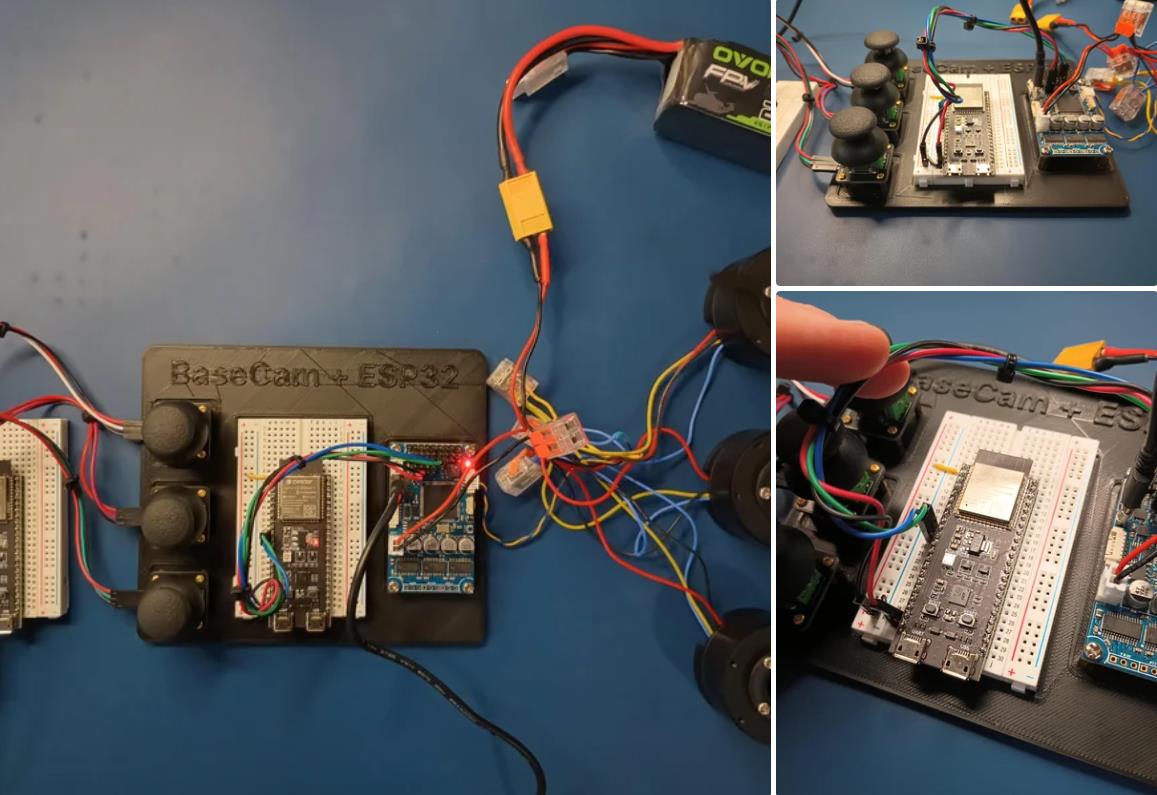 【Arduino 动手做】ESP32 + BaseCam 蓝牙云台控制图7