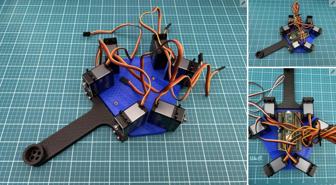 【Arduino 动手做】全向旋转和平移的六轴球平衡机器人图10