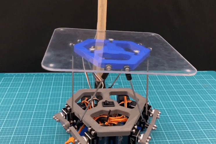 【Arduino 动手做】全向旋转和平移的六轴球平衡机器人图1