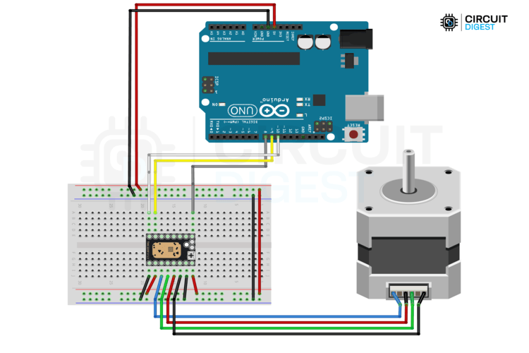 【Arduino 动手做】Arduino TMC2209的方向和步进控制图4