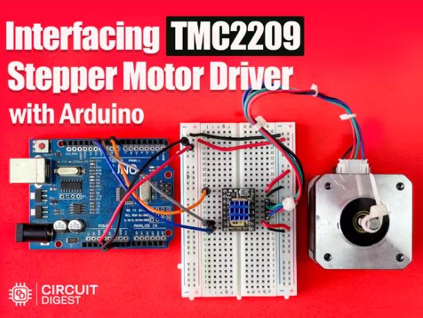 【Arduino 动手做】Arduino TMC2209的方向和步进控制图1