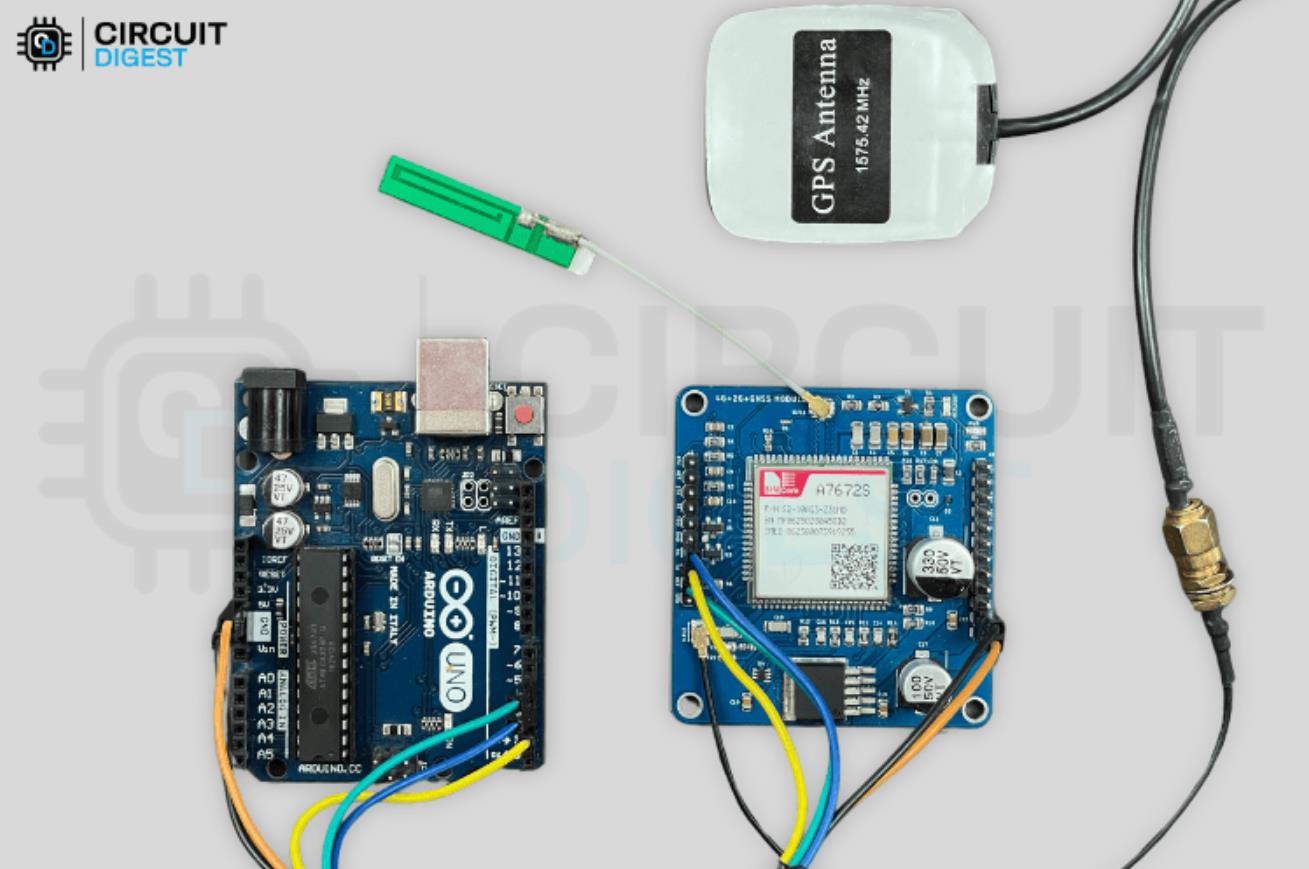 【Arduino 动手做】A7672S ：将 4G LTE & GPS 添加到项目中图3