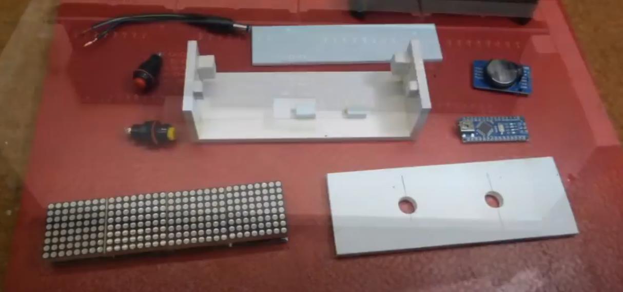 【Arduino 动手做】多功能 Mini LED 矩阵模块 32x8 时钟图3