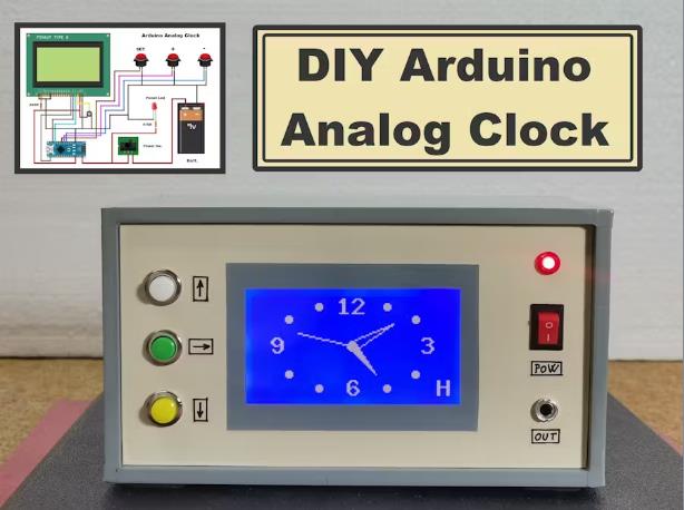 【Arduino 动手做】DIY Arduino 模拟时钟图2