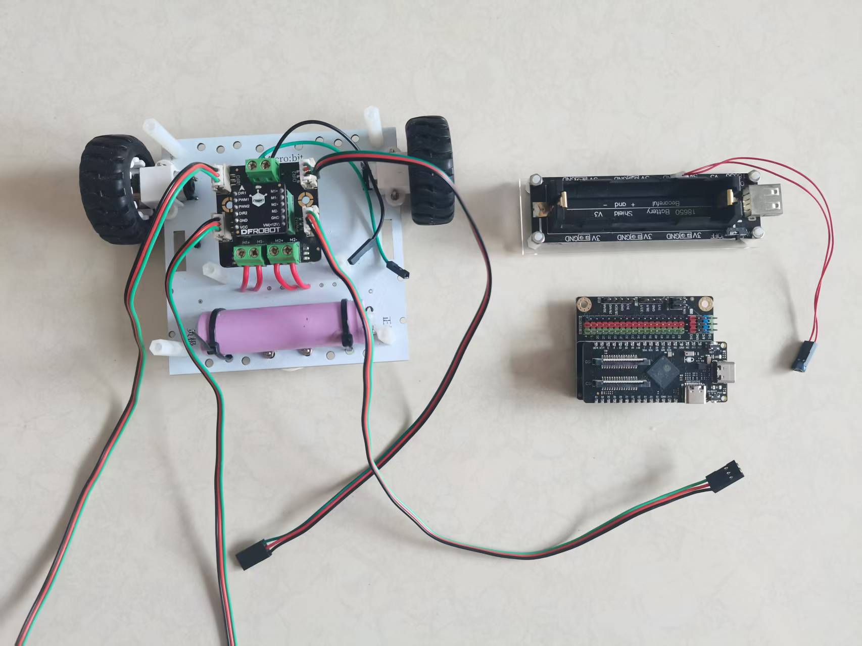 FireBeetle 2 ESP32-P4 和小智 AI 的智能小车项目图3