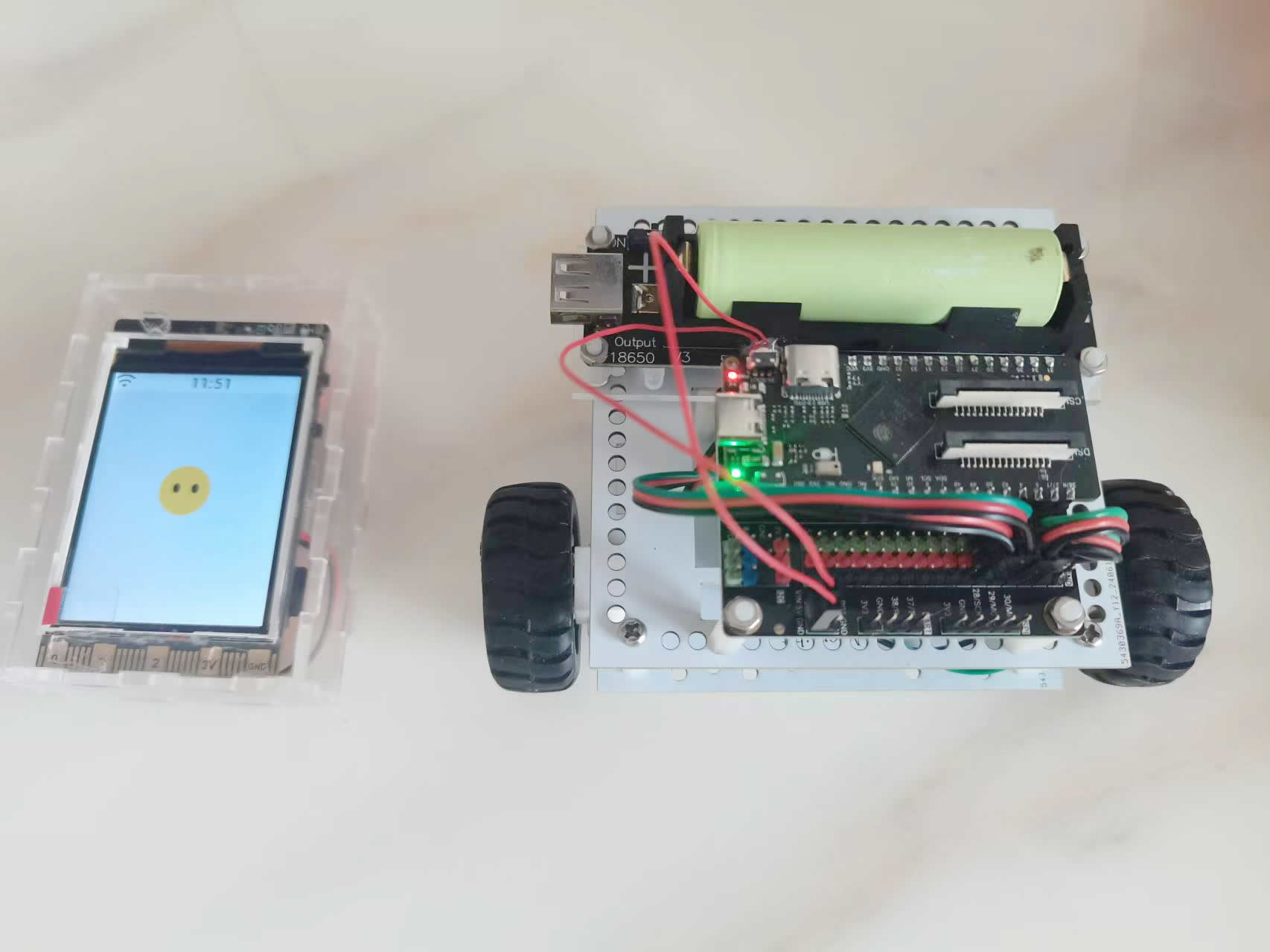 FireBeetle 2 ESP32-P4 和小智 AI 的智能小车项目图3