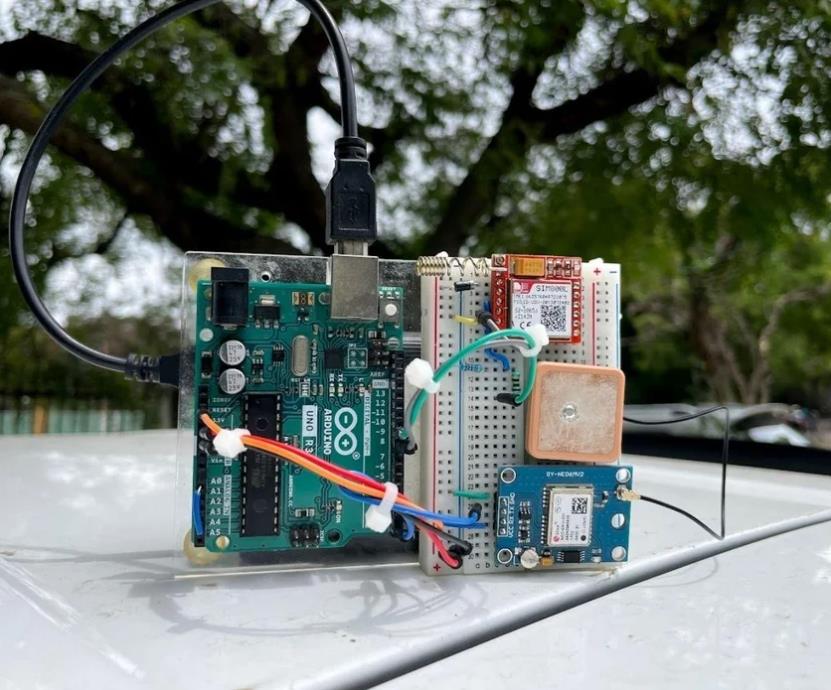 【Arduino 动手做】DIY Arduino GPS 跟踪器可以提供实时位置图3