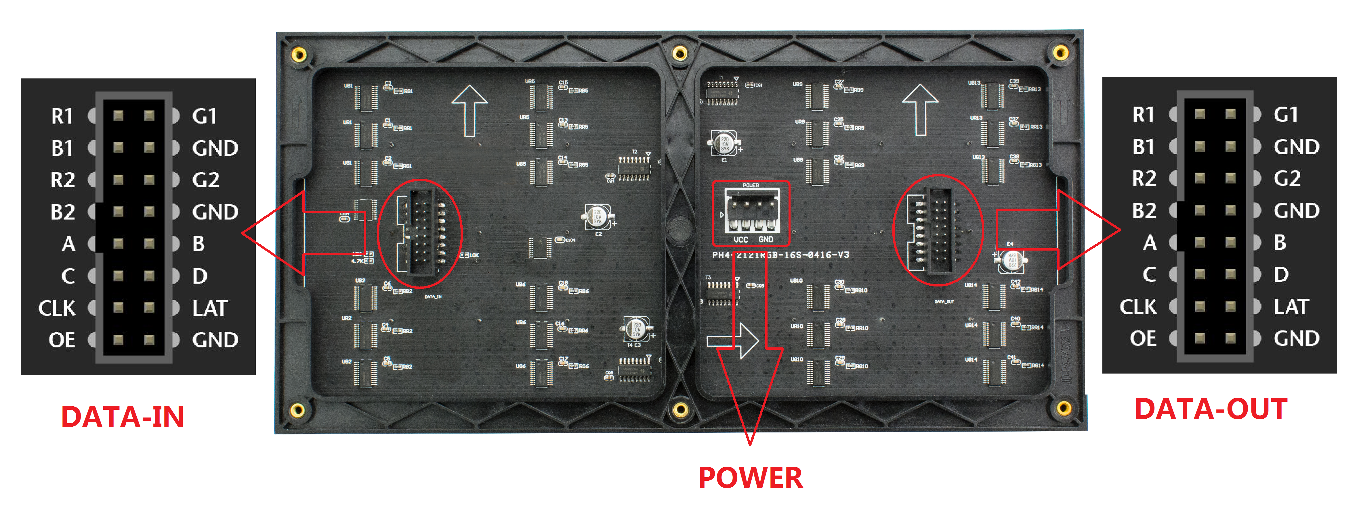 FireBeetle 2 ESP32-S3驱动64×32  LED点阵屏：时钟与汉字显示图3
