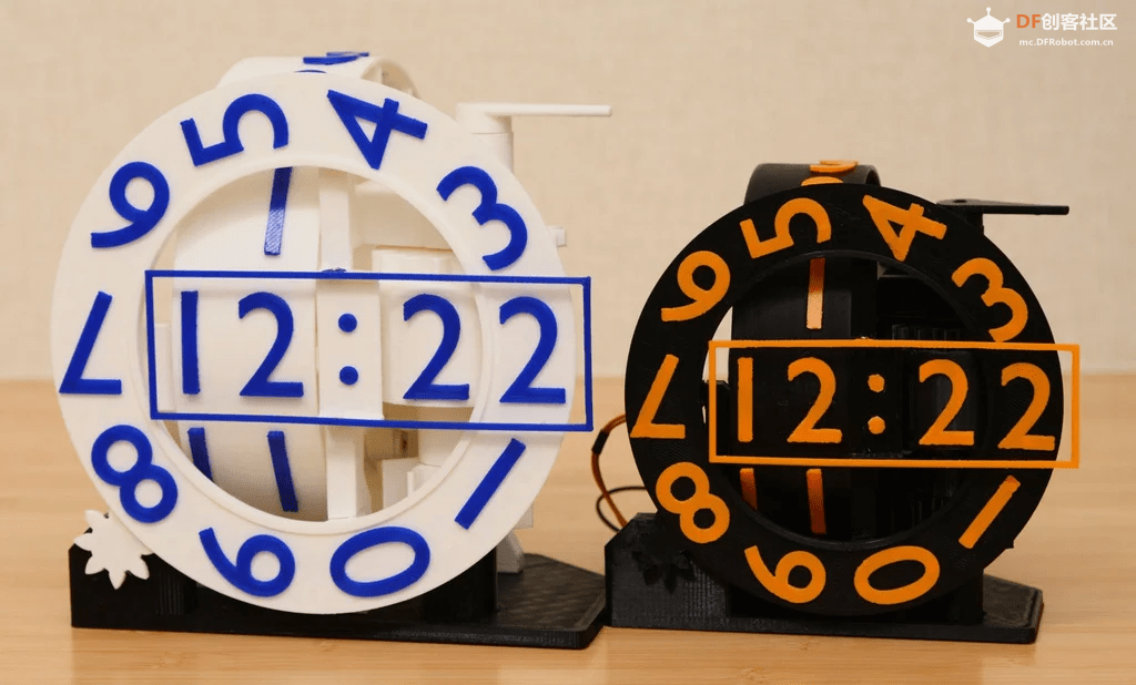 制作一个3D打印的三轴机械时钟封面2