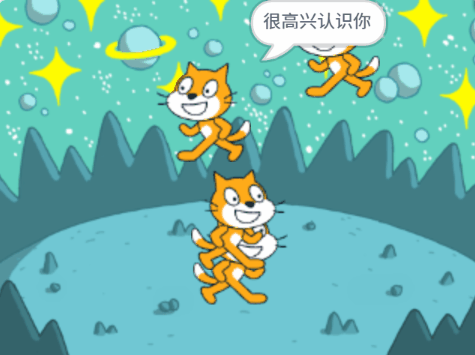 【花雕动手做】Scratch Arcade游戏ESP32S3开发板之小猫程序图3