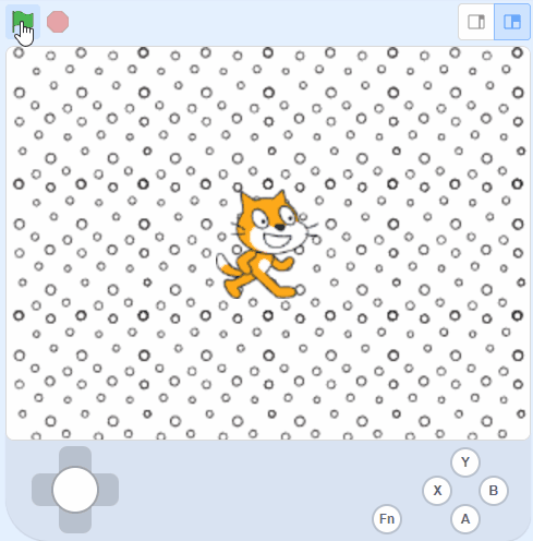 【花雕动手做】Scratch Arcade游戏ESP32S3开发板之彩色画笔图3