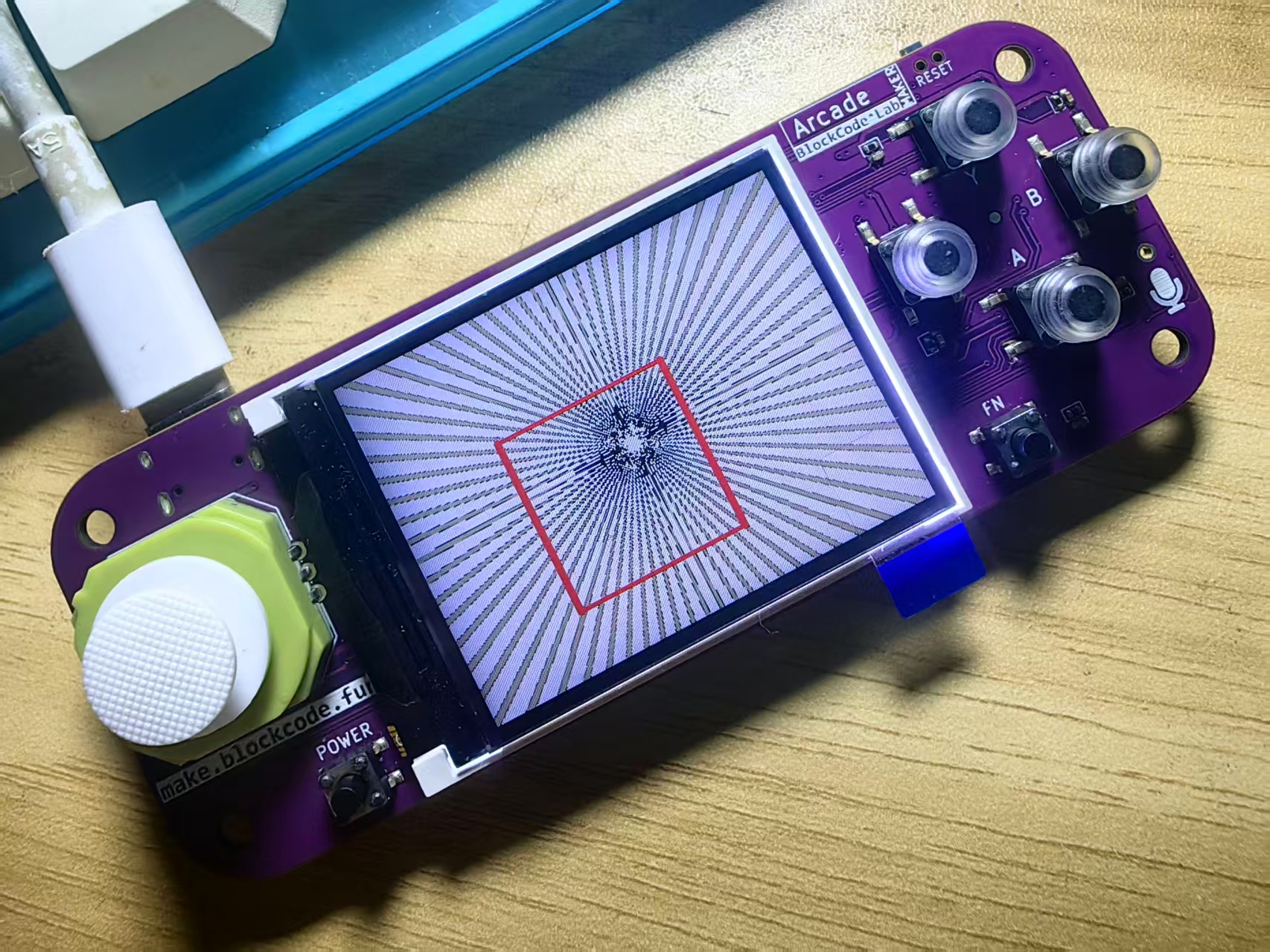 【花雕动手做】Scratch Arcade游戏ESP32S3开发板之几何图形图2